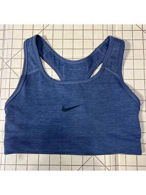 Nike Dri-Fit Womens Blue Racerback Sports Bra Size S